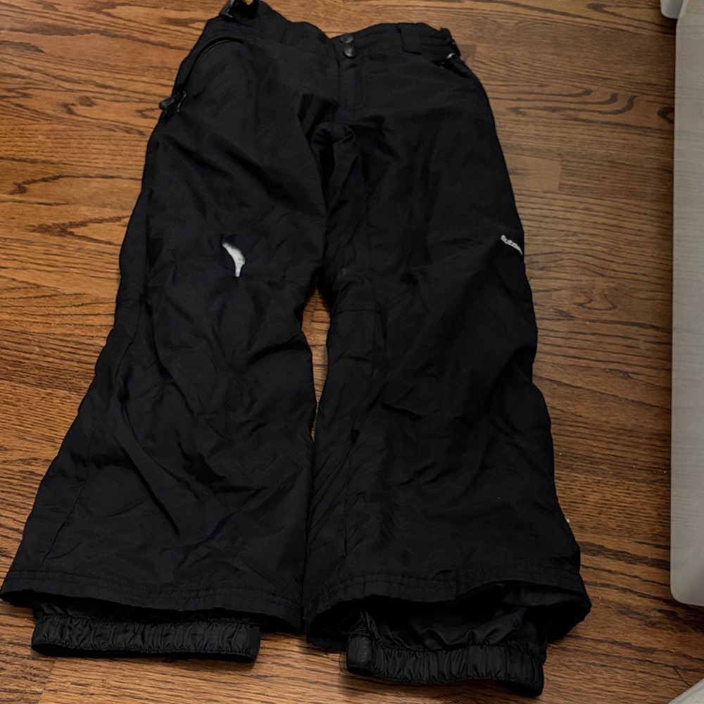 Kid’s Black Snow Pants